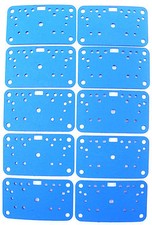 Genuine Holley 108-90-10 Carburetor Metering Plate Gasket Non Stick Blue 4160