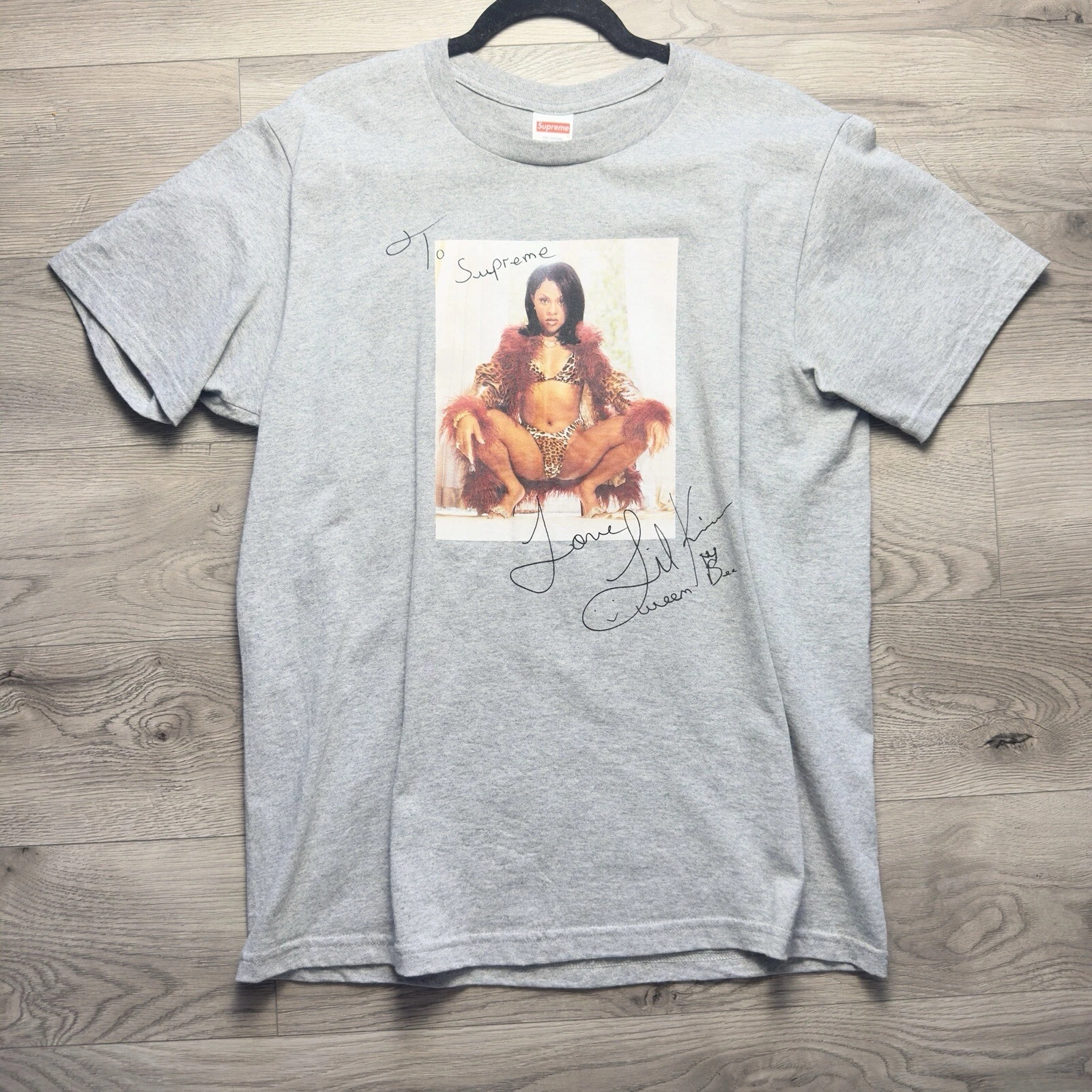 Tee shirt gris Supreme Lil Kim (SS22)   Chemise homme neuve taille M