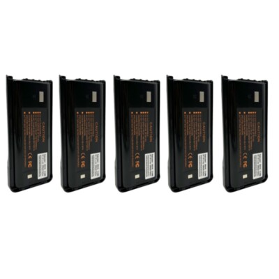 Lot /5 KNB-69L Li-ion Battery For TK-2312 TK-3200 TK-3207 NX-240 Radio 2600mAh