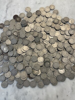 [Lot of 40] V Nickels Liberty Full Roll - Full Readable Dates Choose # of Lots!