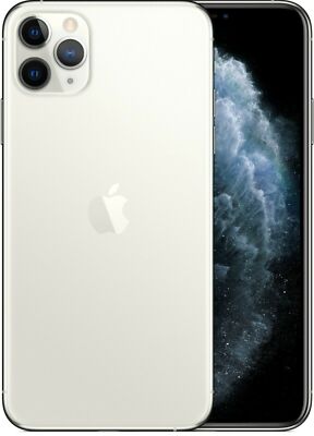 Apple iPhone 11 Pro Max - 256GB - Silver (Unlocked) A2218 (CDMA + 