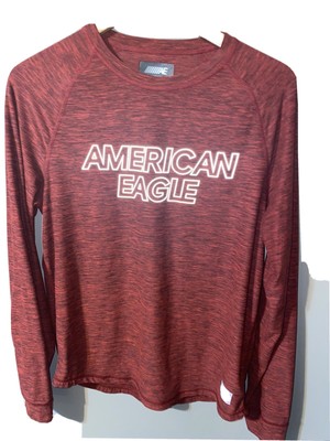 AMERICAN EAGLE ACTIVE FLEX RED/BURGUNDY 