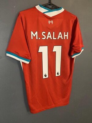MOHAMED SALAH #11 MEN FC LIVERPOOL 2020/2021 SOCCER FOOTBALL SHIRT
