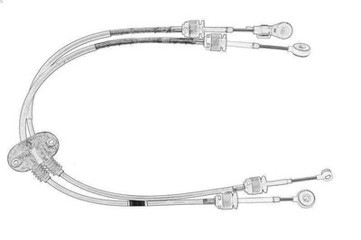 Genuine Ford Focus Mk3 Gear Change Cables 2140763 for sale online 