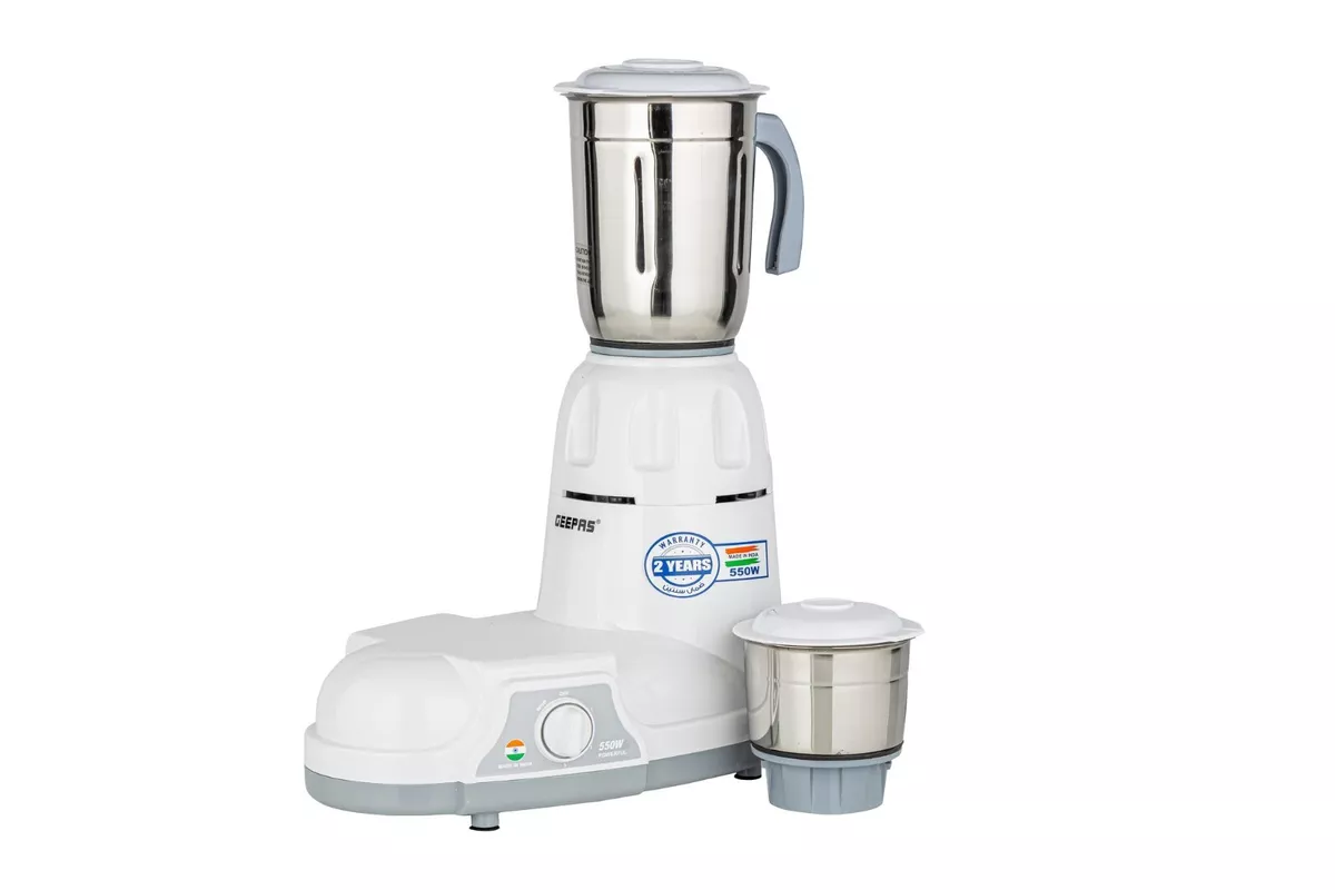 Indian Mixer Wet Dry Grinder Blender Milling Bean Nut Masala Spice Mixi  Geepas