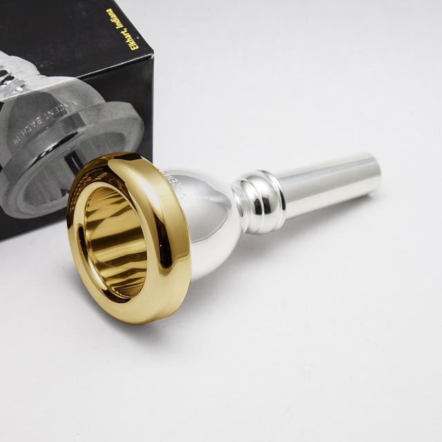 Genuine Bach 32E 24K Gold Rim & Cup Tuba/Sousaphone Mouthpiece NEW eBay