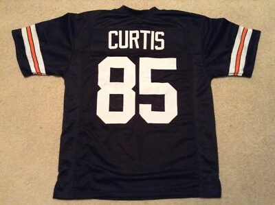 Isaac Curtis UNSIGNED CUSTOM Sewn Stitched Black Jersey - M, L, XL, 2XL