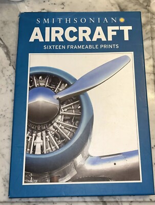 Smithsonian Aircraft Airplanes Sixteen 16 Frame Able Prints 2013 10 1/2 x15  USA