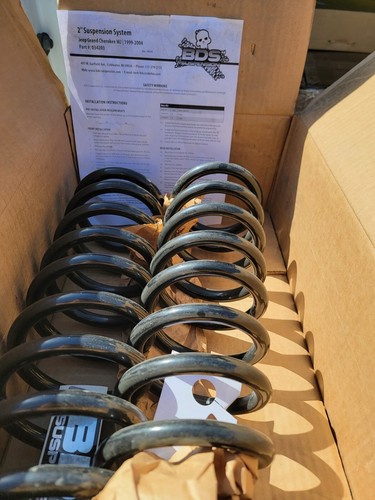 Bds Suspensions: Fits for Fits Jeep Wj 2In Front Coil Kit BDS034203