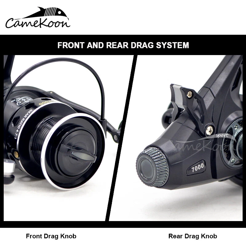 Катушка спиннинга с живой подкладкой для ловли приманки передняя и задняя для морской рыбалки на сома - Изображение 3 из 4