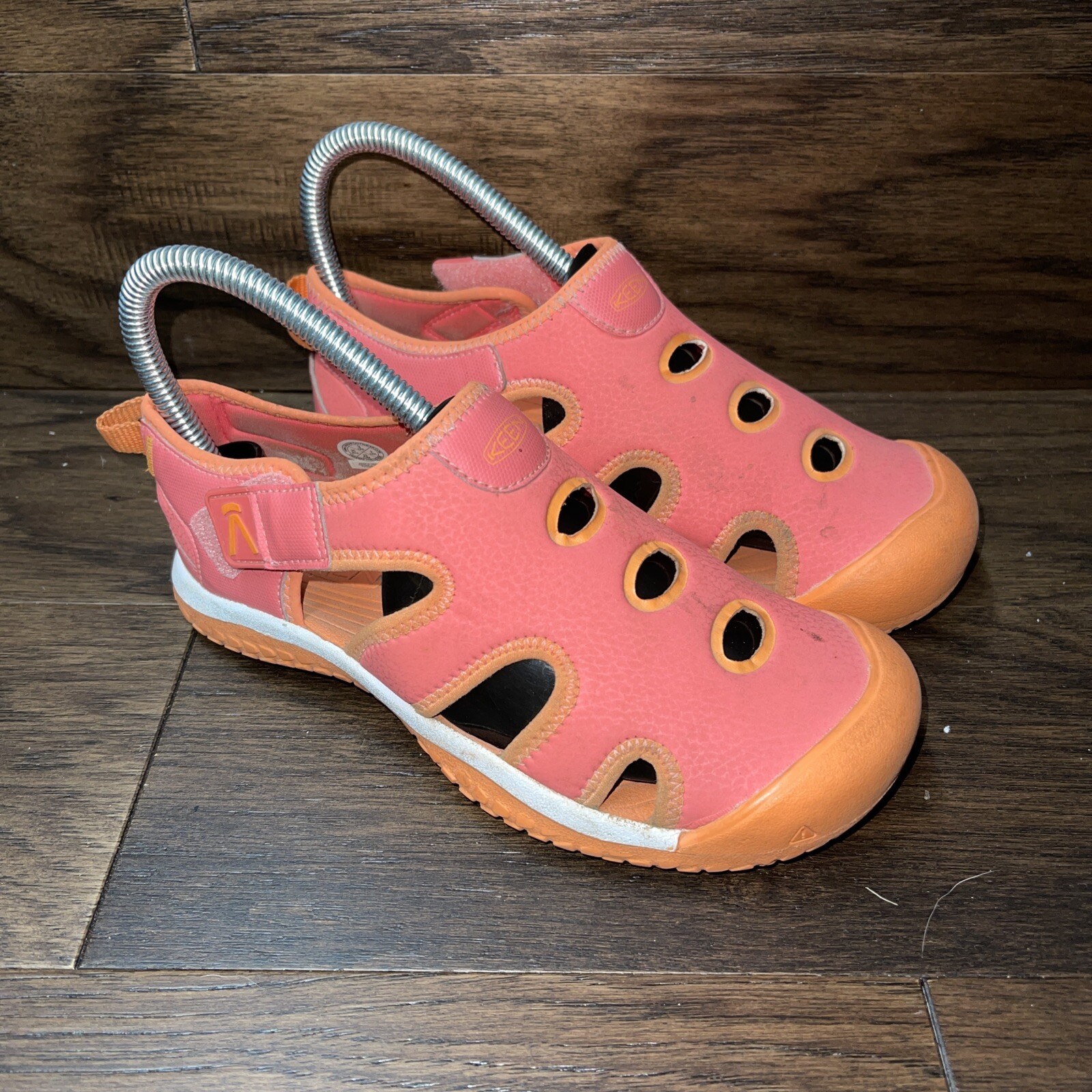 Scarpe sandali acqua KEEN STINGRAY rosa arancione grandi bambini taglia 3