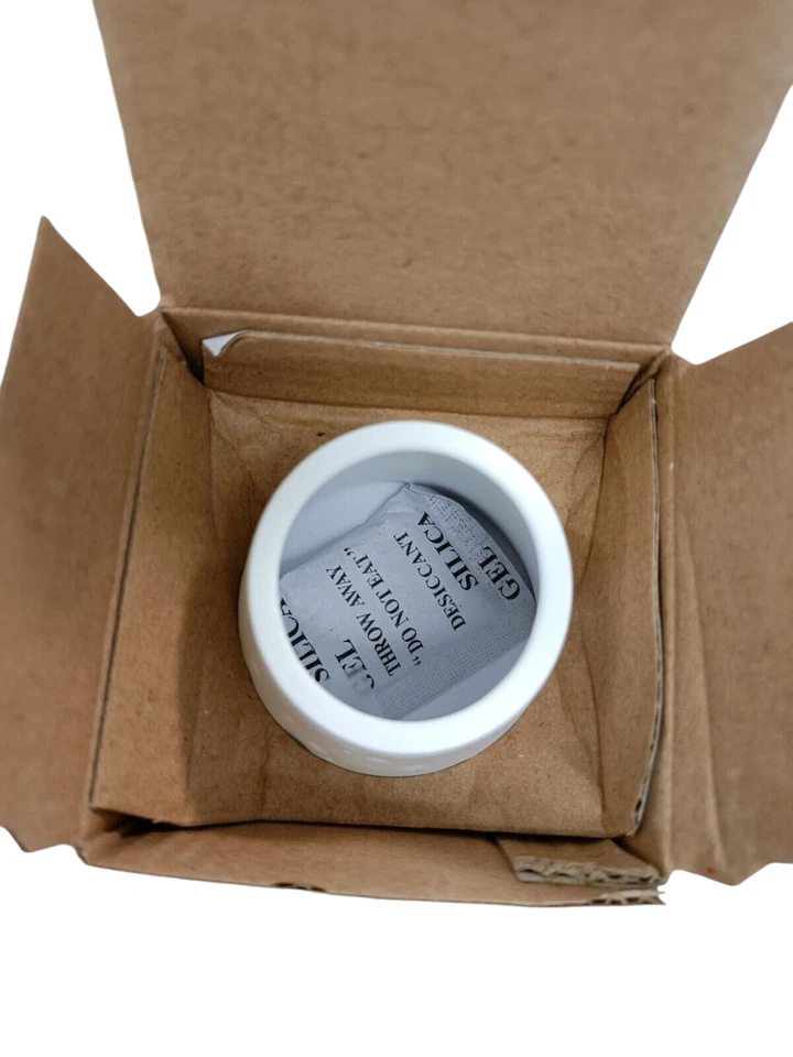 Räder Mini Windlicht für Teelicht Porzellan & Holzfuß Teelichthalter Deko Kerzen - Bild 2 von 4