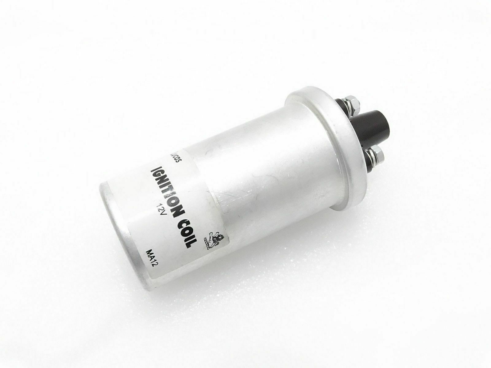 FOR BSA TRIUMPH ROYAL ENFIELD GENUINE LUCAS 12V IGNITION COIL WITH