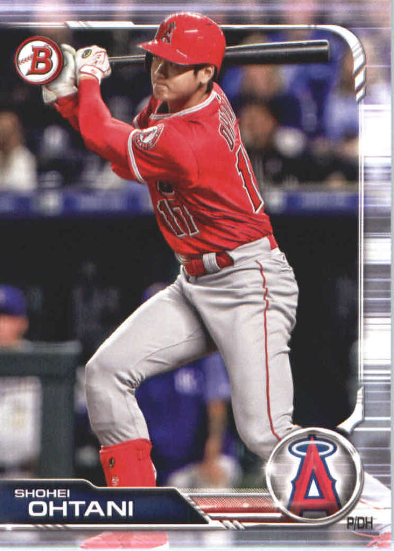 2019 Bowman #34 Shohei Ohtani Los Angeles Angels