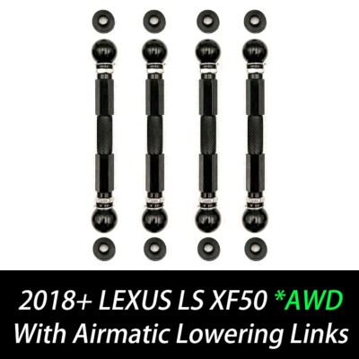 Adjustable Air Suspension Lowering Links Kit For Lexus LS350 LS500