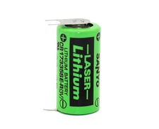 2x 3V Battery Sanyo CR17335SE for CNC CMOS PLC Data Chip Backup Power 17*33.5mm