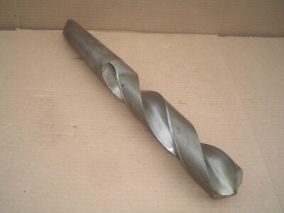 National 1-27/32 Drill Bit Morse Taper 5 Shank MT5 17'' long  USA