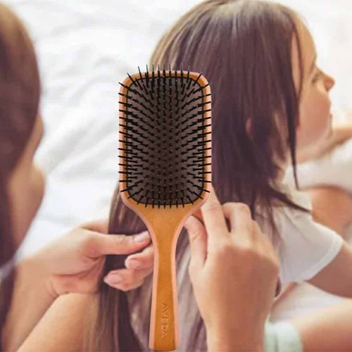 Aveda Paddle Large Hair Brush For Detangling And Styling Scalp Massage Boxed Set - Picture 7 of 9