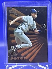 THE CAPTAIN CLUTCH DEREK JETER GOAT HOF 1996 PINNACLE ZENITH FOIL INSERT ROOKIE 