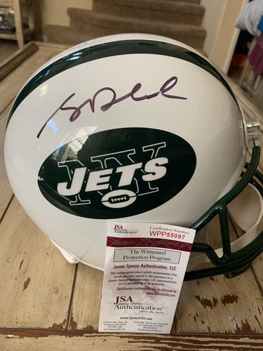 Sam Darnold Autographed/Signed Full Size Helmet JSA COA New York Jets