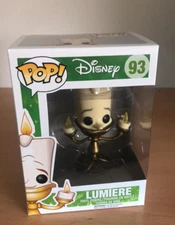 Beauty and the Beast: Lumiere Funko POP Figure + Protector * NEW *