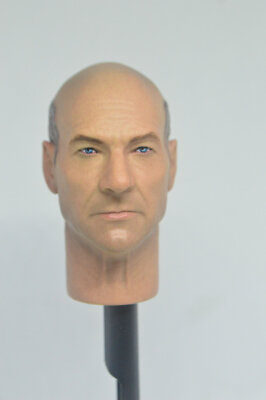 1/6 CUSTOM Charles Francis Xavier figure head Hot toys X-Men Doctor Professor X