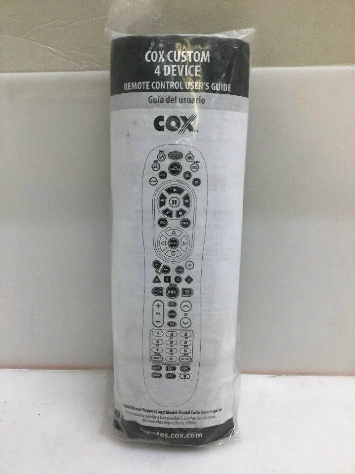 COX Universal 4 Device Remote Control (URC-8820) NEW - Image 2 of 3