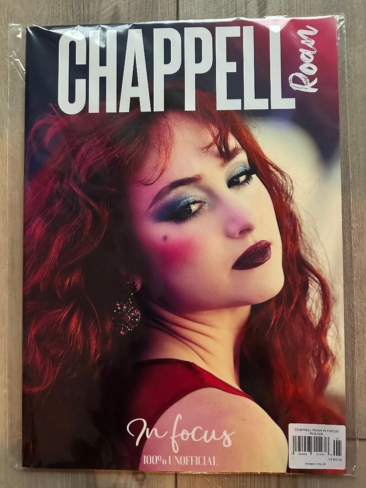 2025 CHAPPELL ROAN In FOCUS + 4 Posters 14 PORTRAITS Frameable SEALED Celebrity