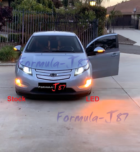 Canbus Error Free LED Light 3156 Amber Two Bulbs Front Turn Signal Replace Lamp - Picture 9 of 12