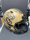 Travis Etienne Jaguars Signed Full Size Replica Football Helmet Beckett (BAS)