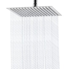 Rain Shower Head - 10 Inch High Pressure Shower Heads 304 Stainless Steel Ultra