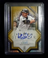 2023 Topps Five Star Gold Autographed Ichiro 08/10! Seattle Mariners HOF