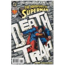 Adventures of Superman #517 - 1987 series DC comics VF+ [m^