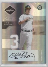 2005 Leaf Limited 44/75 Eric Chavez #43 Auto 10pr
