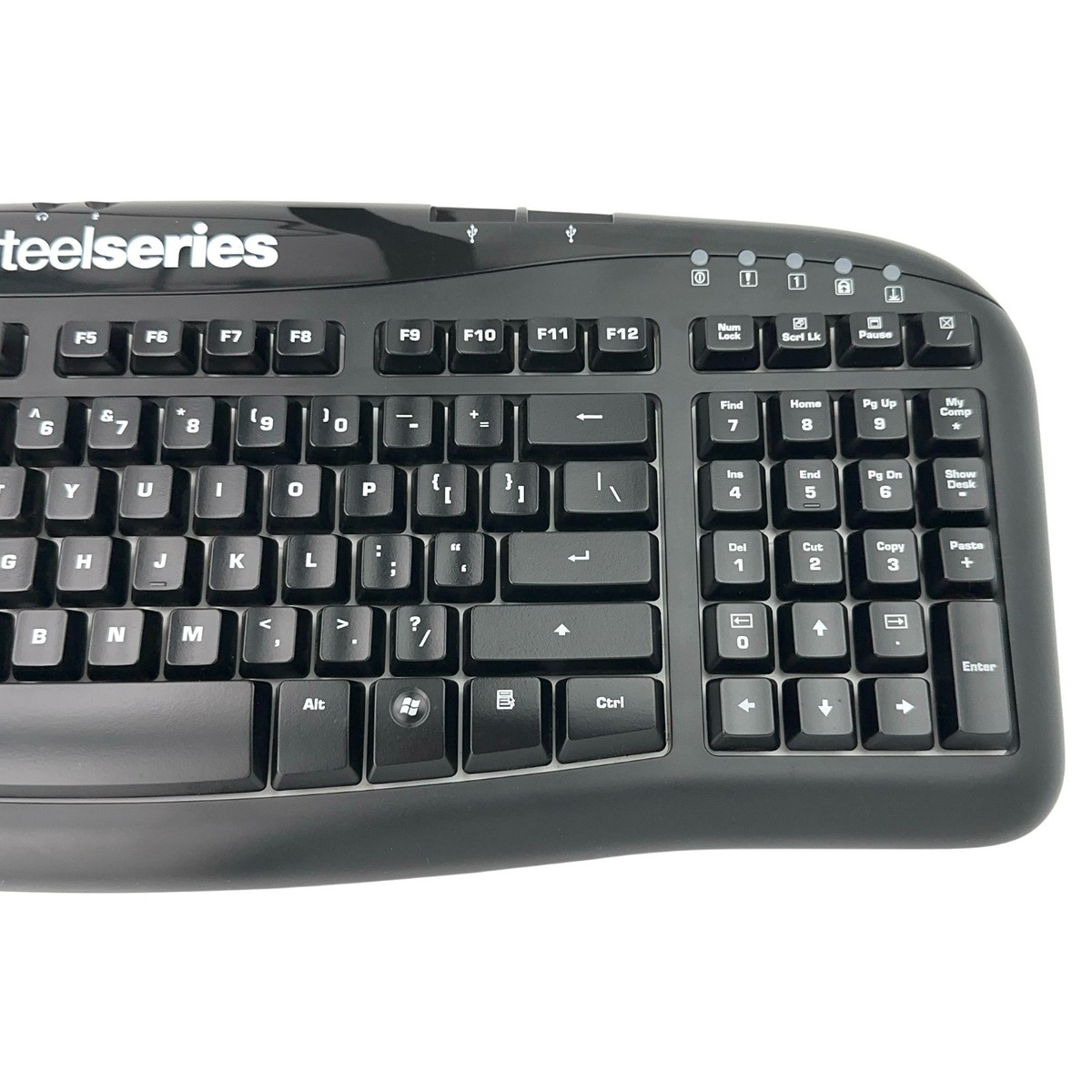Clavier Gaming SteelSeries Merc Stealth - Modèle KUH0702, Noir, USB, Occasion (fonctionne Bien)