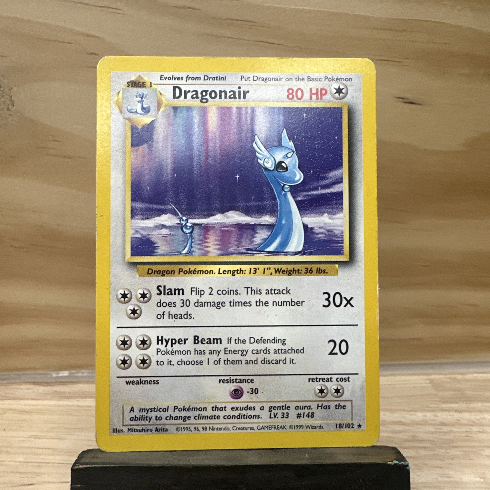 Dragonair 18/102 Base Set Unlimited Regular 1999 WOTC Wizards LP+ Lightly Played