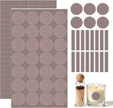 70 PCS Match Striker Stickers, Match Striker Paper with Adhesive, Ideal
