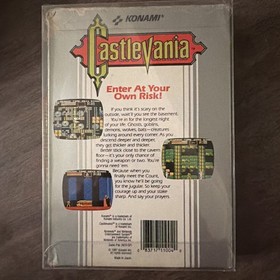 Castlevania Nintendo NES CIB Complete Box Manual