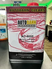 AC 8055 ACRYLIC LACQUER 1K Clear coat 1 Gal High Gloss Ready To Spray