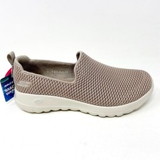 Skechers Go Walk Joy Taupe Womens Casual Slip On Comfort Shoes