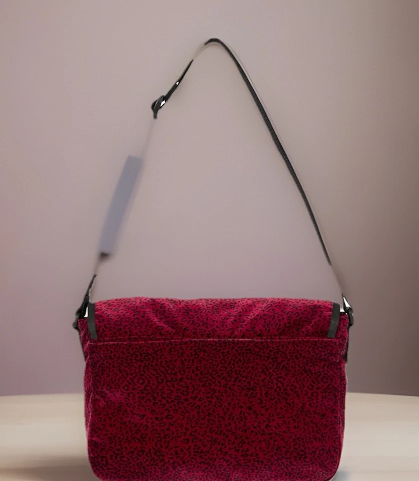 New SUPREME• Velvet Small Messenger Shoulder Bag• Box Logo• Red Leopard• NWT• 5L - Image 3 of 3