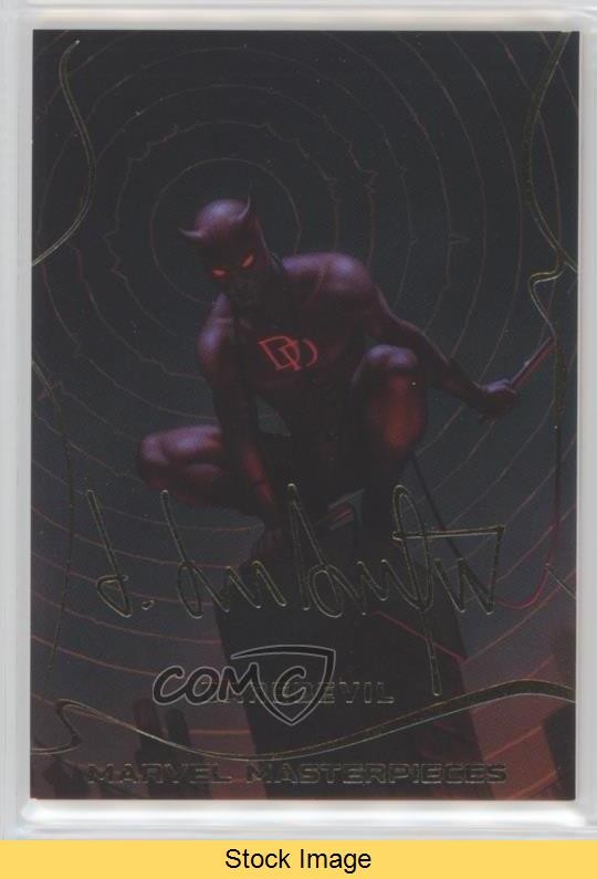 2022 Upper Deck Marvel Masterpieces Gold Foil Level 2 Daredevil #42 READ 04ww