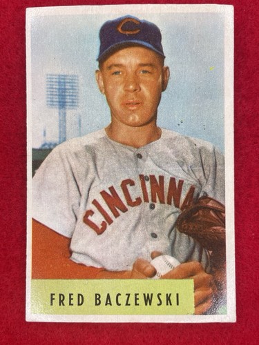 Fred Baczewski #60 1954 Bowman card
