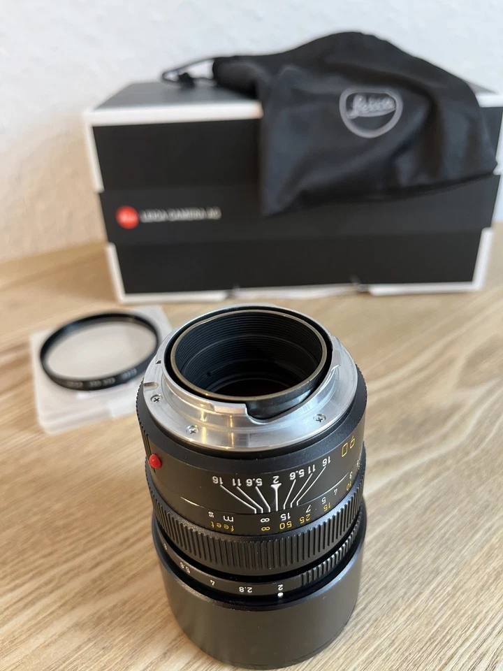 Leica Summicron-M 90mm f/2 Lens – Excellent Condition , Leica M Summicron - Bild 3 von 4