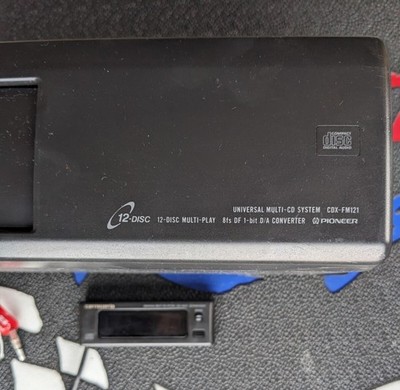 Pioneer Carrozzeria 12-Disc CD Changer CDX-121 CDX-FM121 Tested