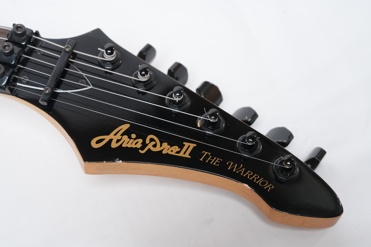 Aria Pro II The Warrior 602 Black 80s,Made in Japan | eBay