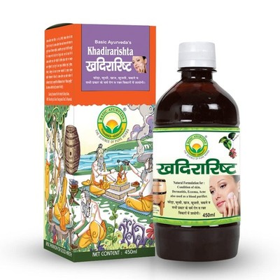 Basic Ayurveda Khadirarishta Kräutersirup 450 ml