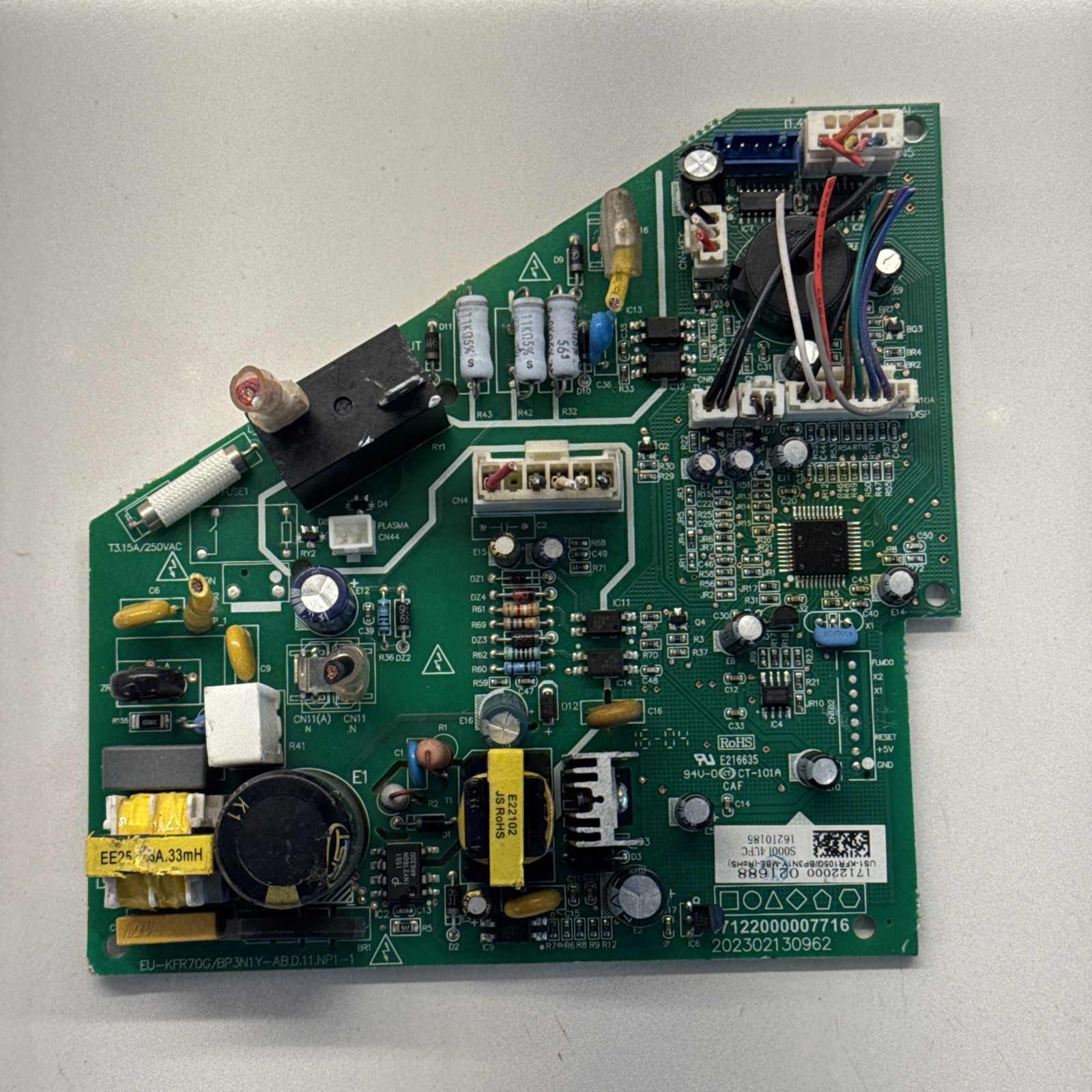 Midea 17122000021688 Main Control Board 17122000007716 202302130962 444