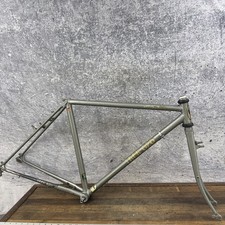 Vintage 1984 Trek 620 Touring Bike Frame 19in 48cm Gray Reynolds 531 700c 126
