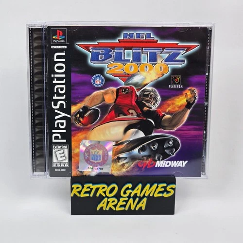 NFL Blitz 2000 (PlayStation 1 PS1) CIB COMPLETE